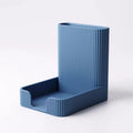 3D Printed Ribbed Desk Organizer | Functional Pen Pot & Stationery Tray