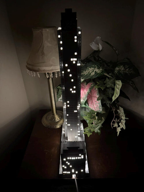 30 Rockefeller Plaza Light Up Model- 3D Printed