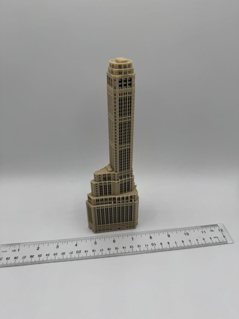 20 Exchange Place Model- 3D Printed Full Color