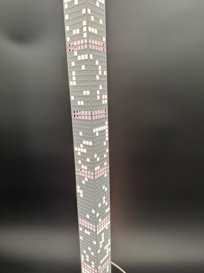 432 Park Avenue Light Up Model- 3D Printed