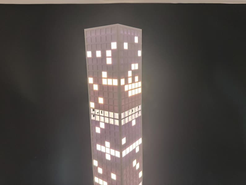 432 Park Avenue Light Up Model- 3D Printed