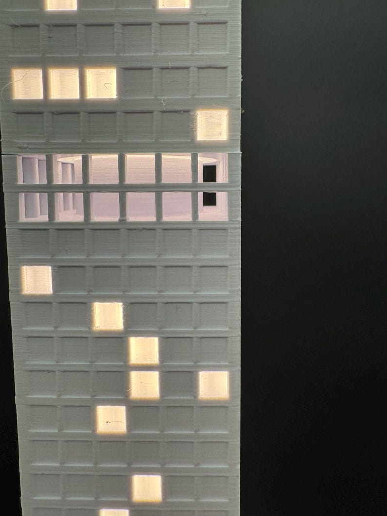 432 Park Avenue Light Up Model- 3D Printed
