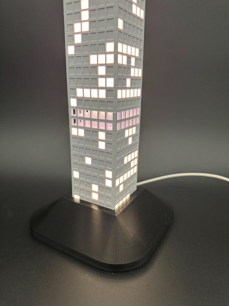 432 Park Avenue Light Up Model- 3D Printed
